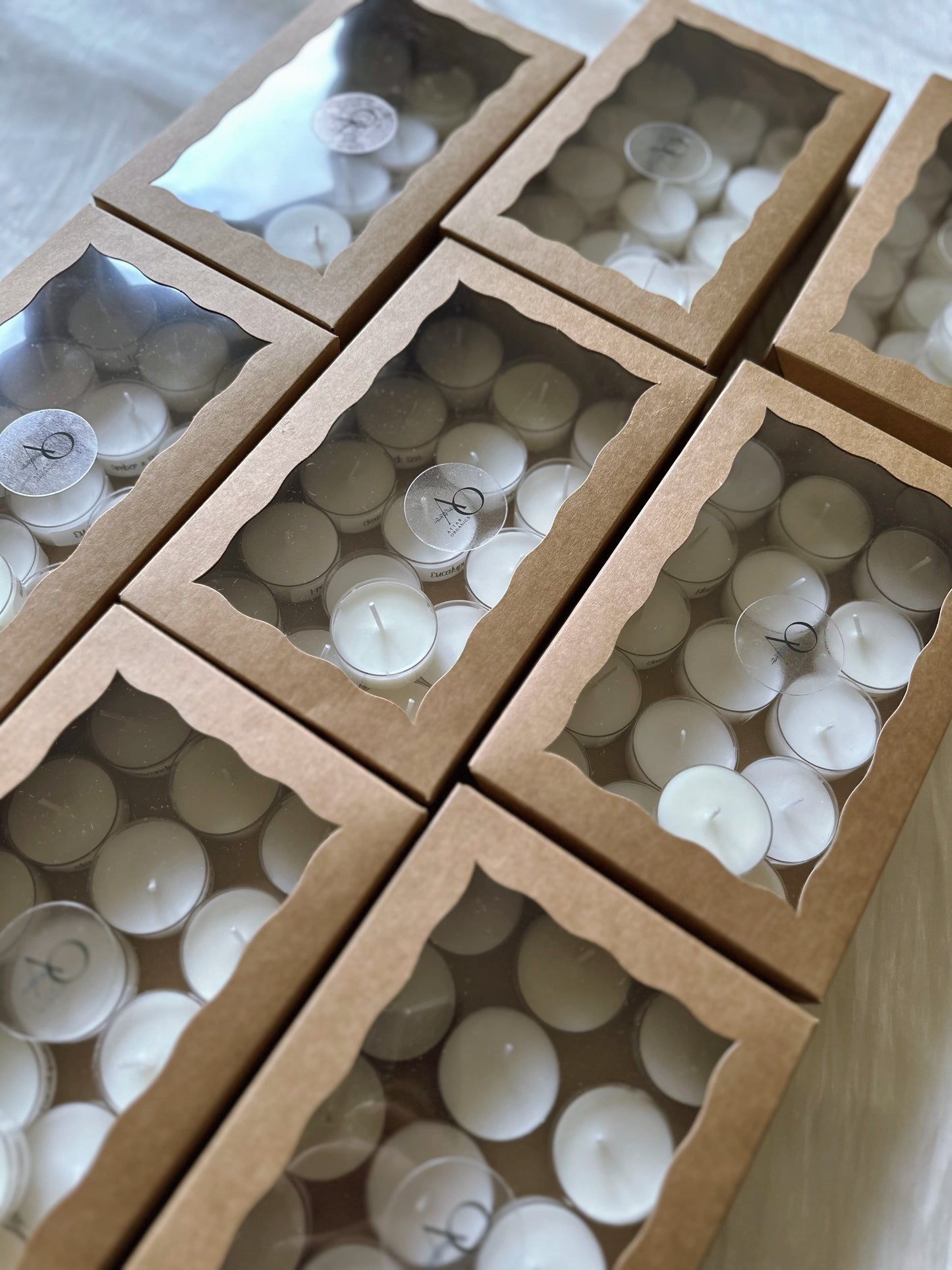 Sample mini candle box