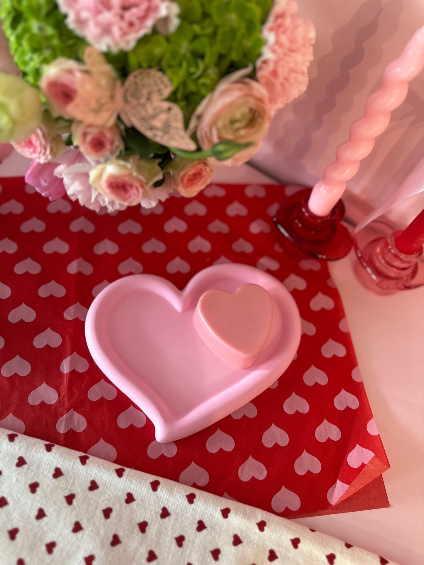 Love Tray and soap Set