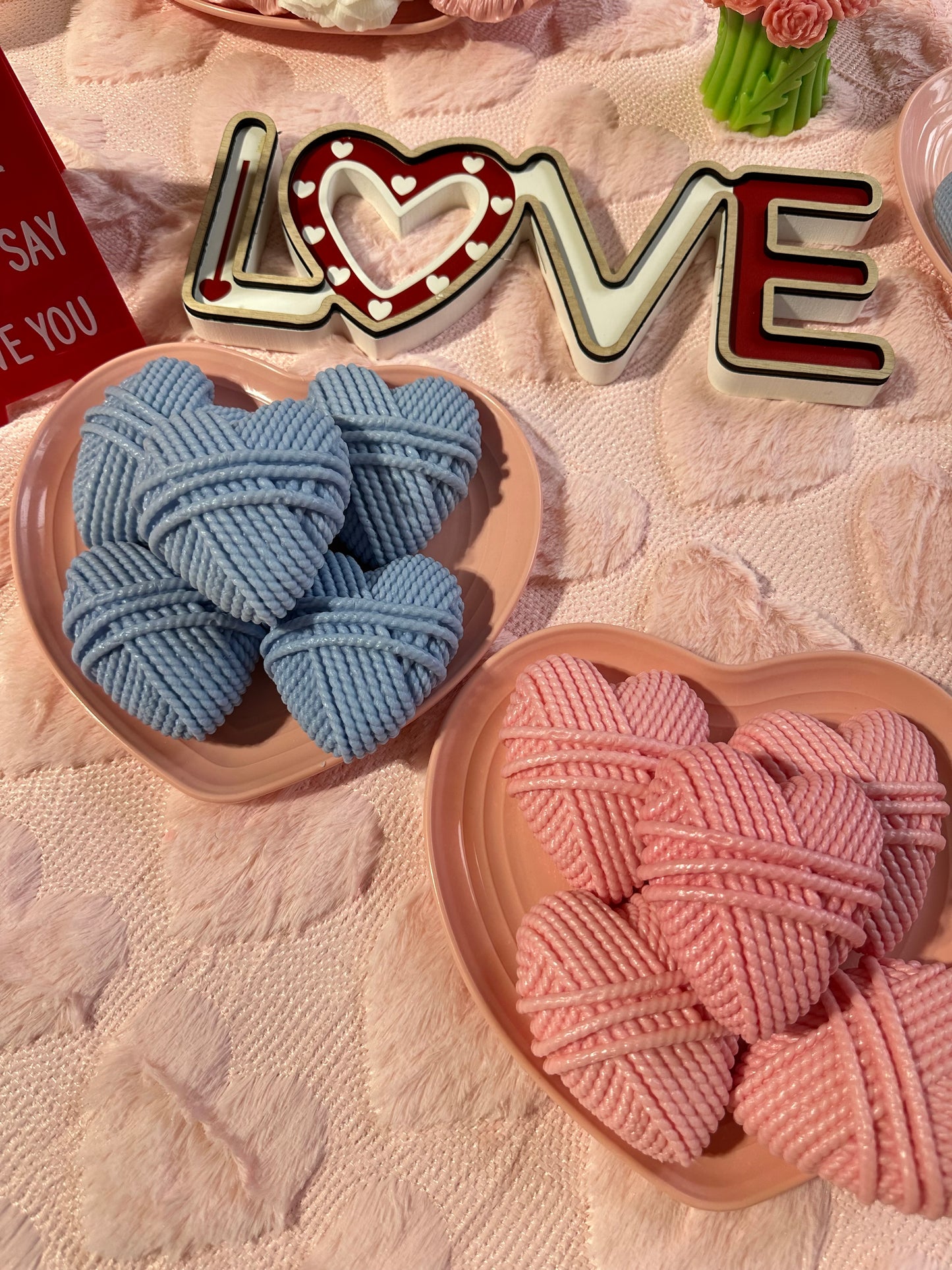 Love Knot Heart soap